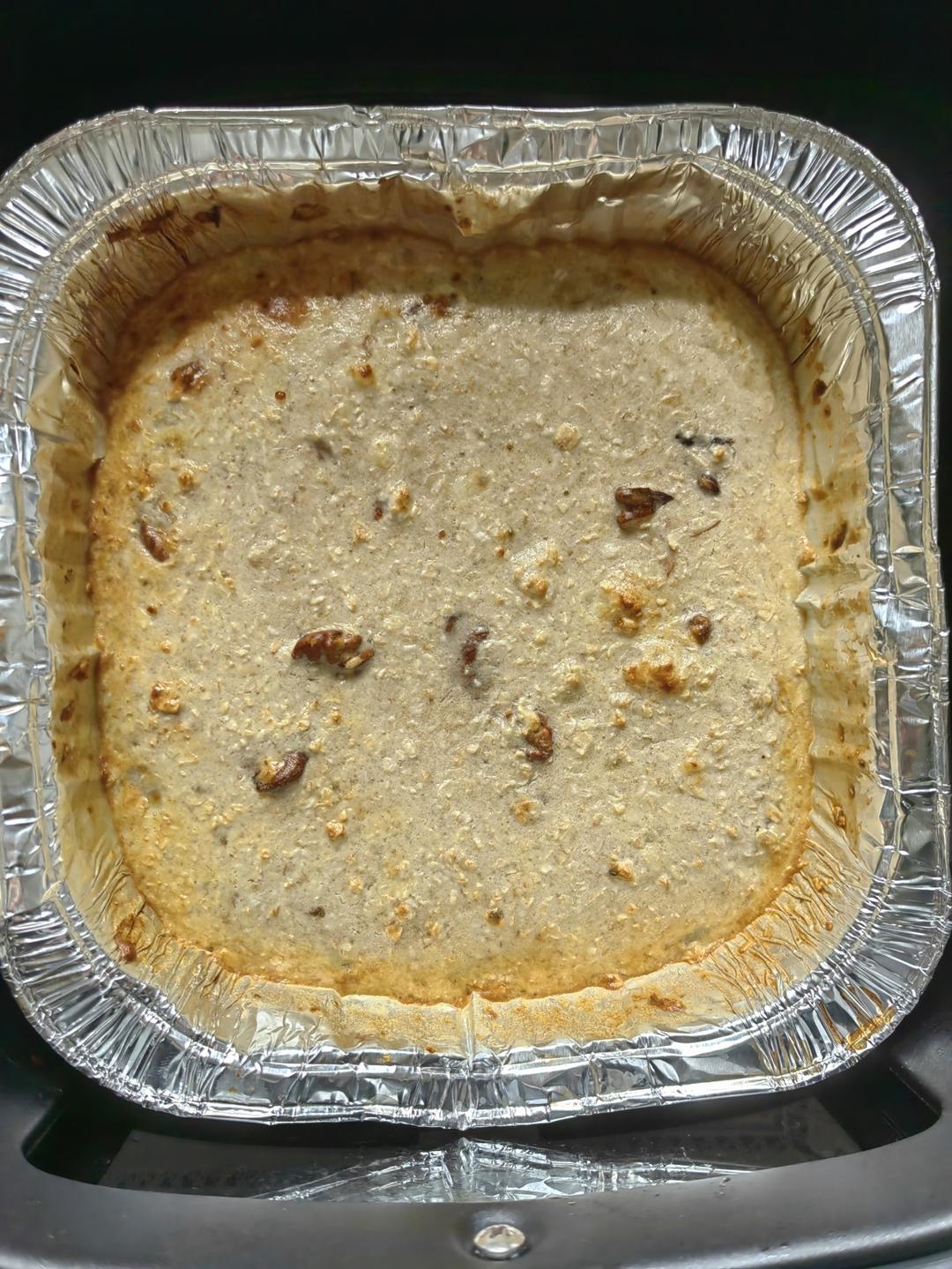 香蕉燕麦蛋糕（空气炸锅版）