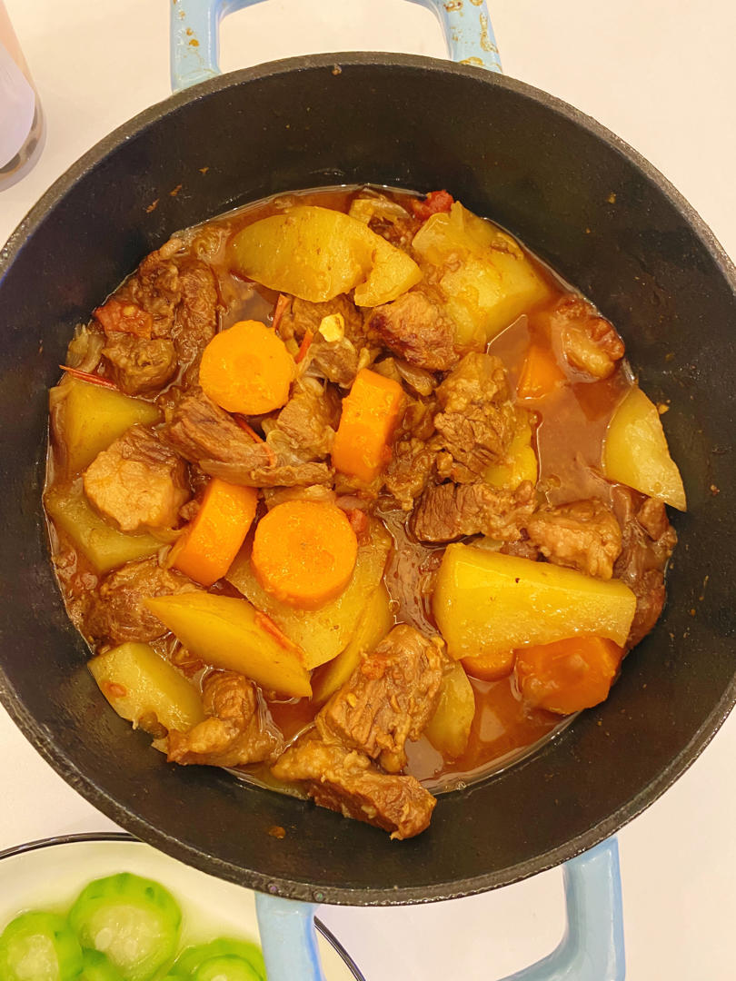 番茄土豆炖牛腩