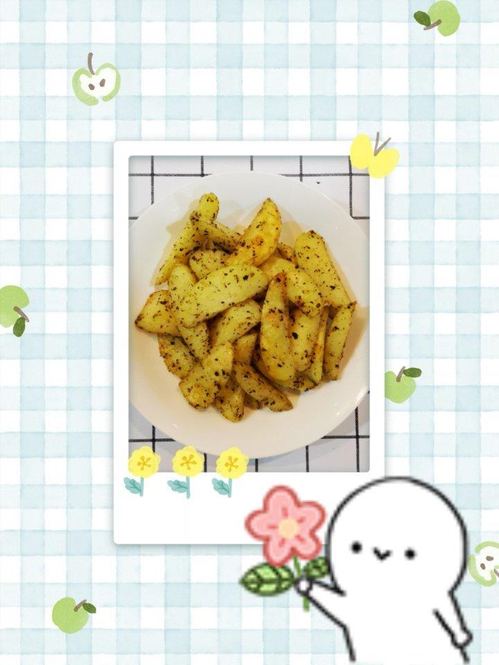 烤土豆、烤薯角