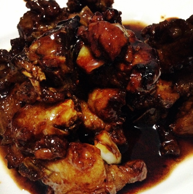 简易版“蜜汁排骨”