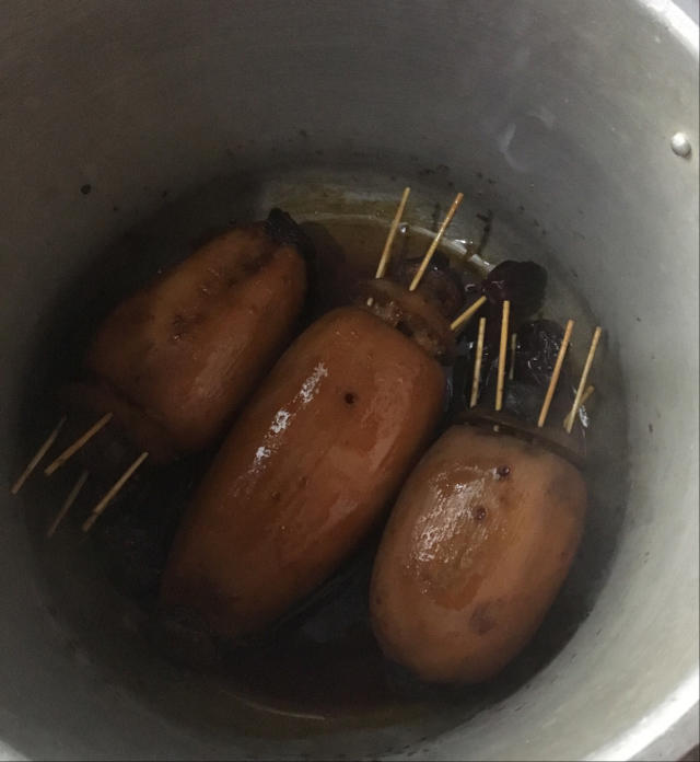 蜜汁糯米藕