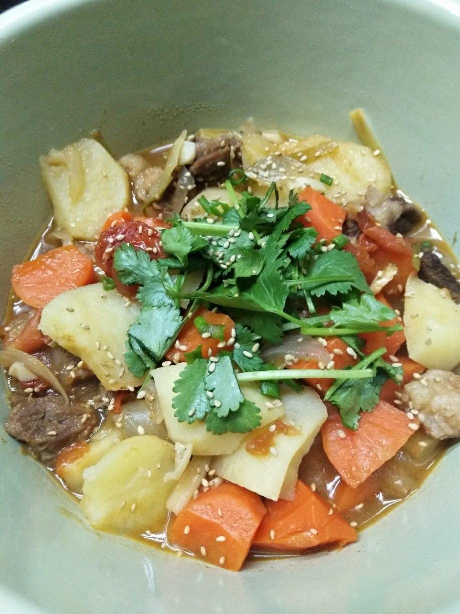 土豆炖牛肉