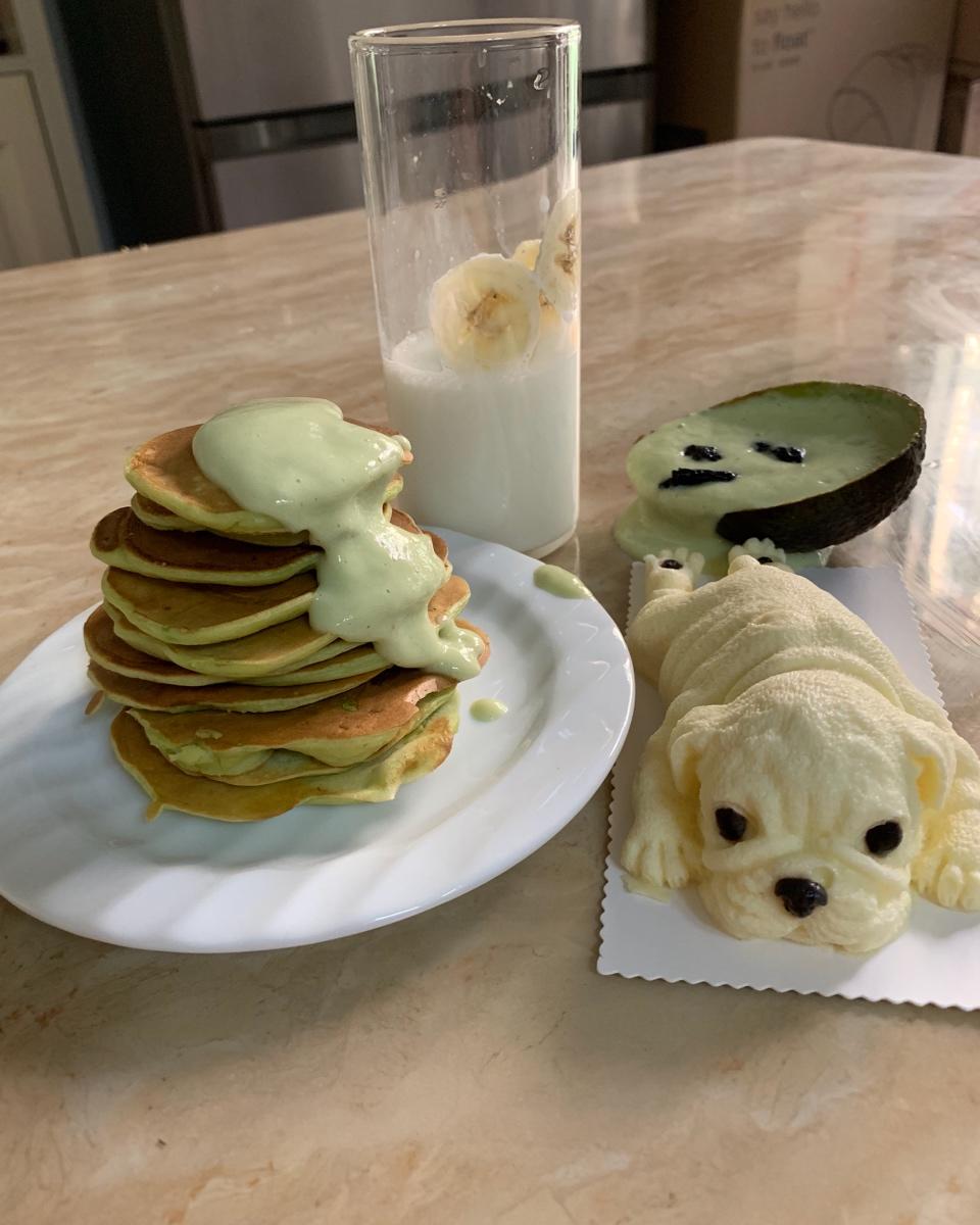 牛油果香蕉奶昔