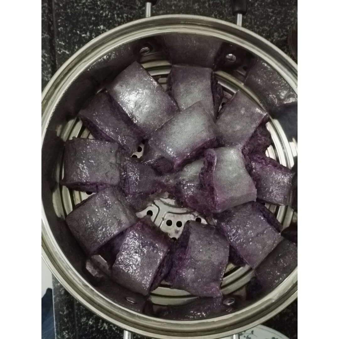 水晶紫薯糕