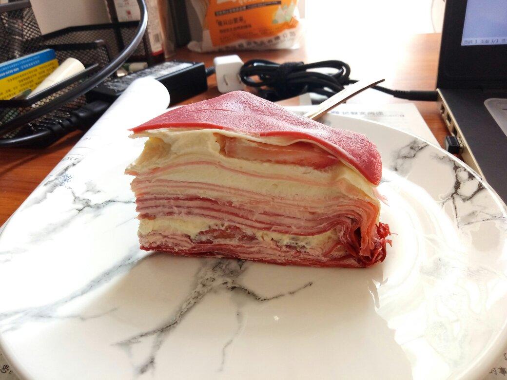 红丝绒渐变千层