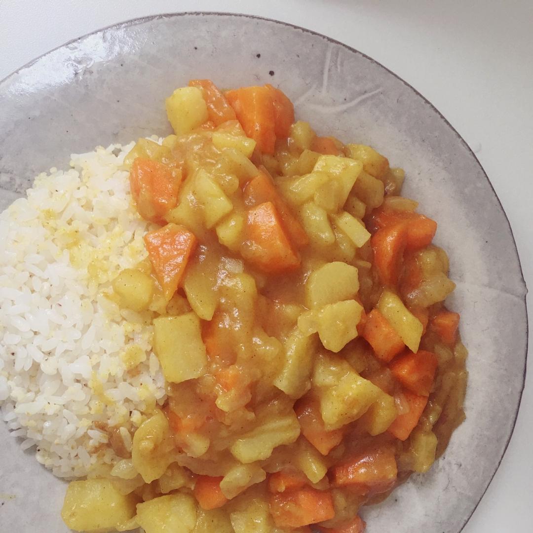 咖喱土豆饭