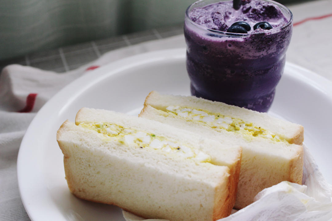 【深夜食堂】鸡蛋三明治🥪