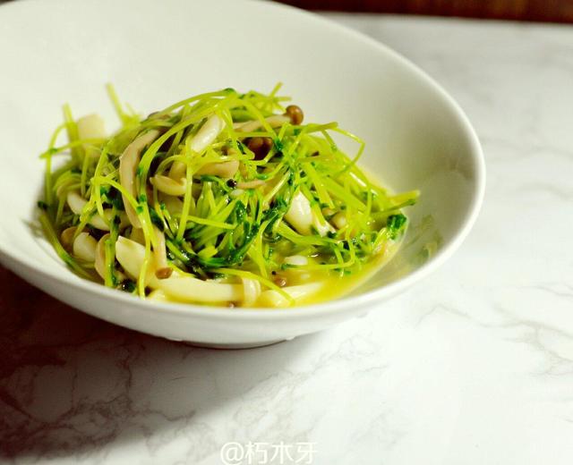 蒜蓉蘑菇青菜