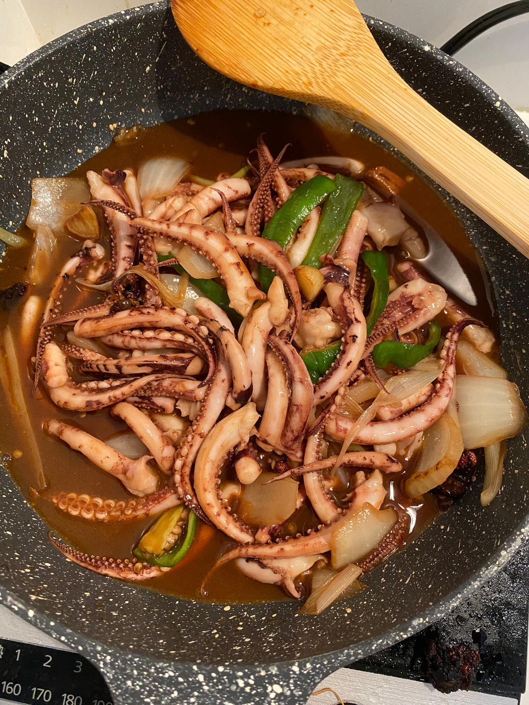 爆炒香辣鱿鱼