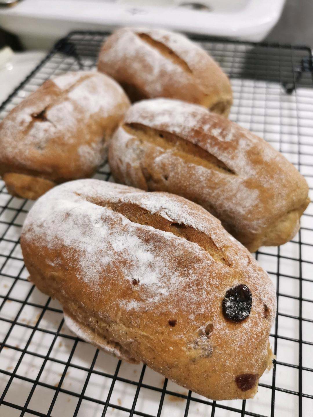 咖啡低糖欧包（欧包通用方子，超软）