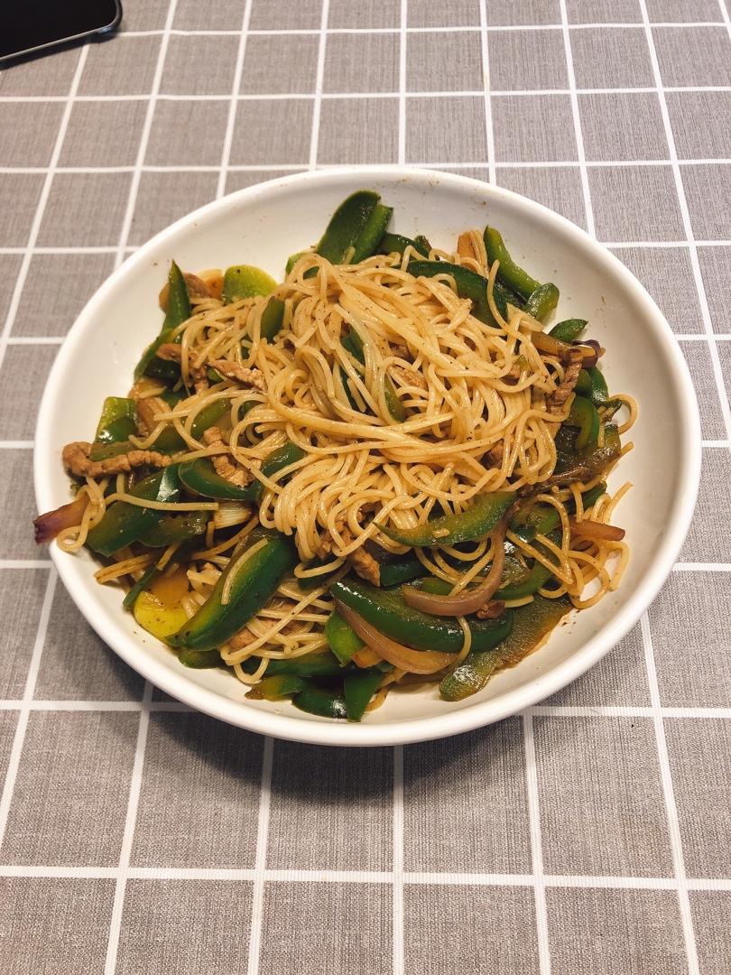 黑胡椒牛柳意面