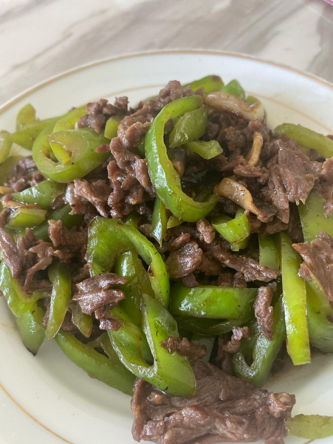 辣椒炒牛肉