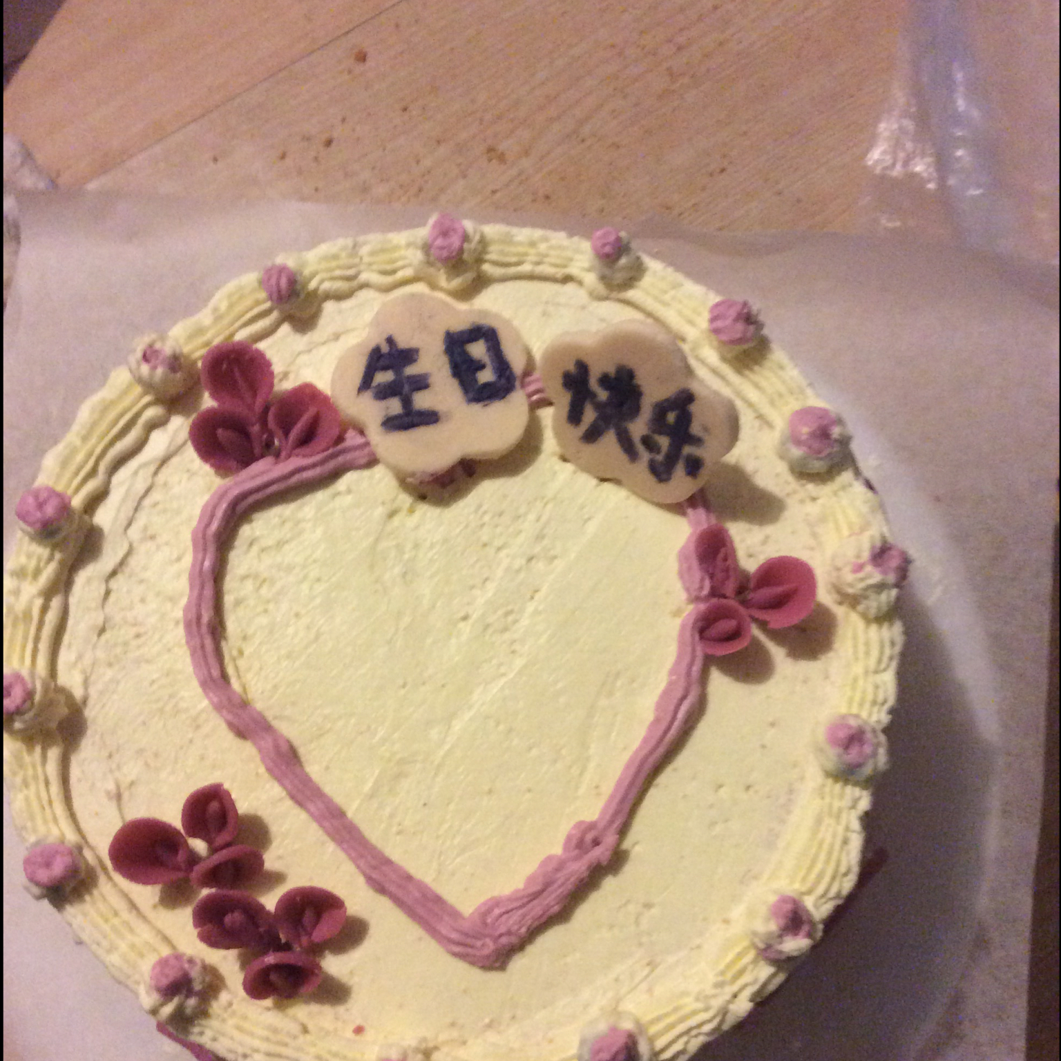 小麦子自创韩式裱花奶酪霜