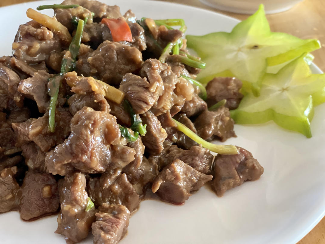 小炒牛腱肉（超详细的做法）
