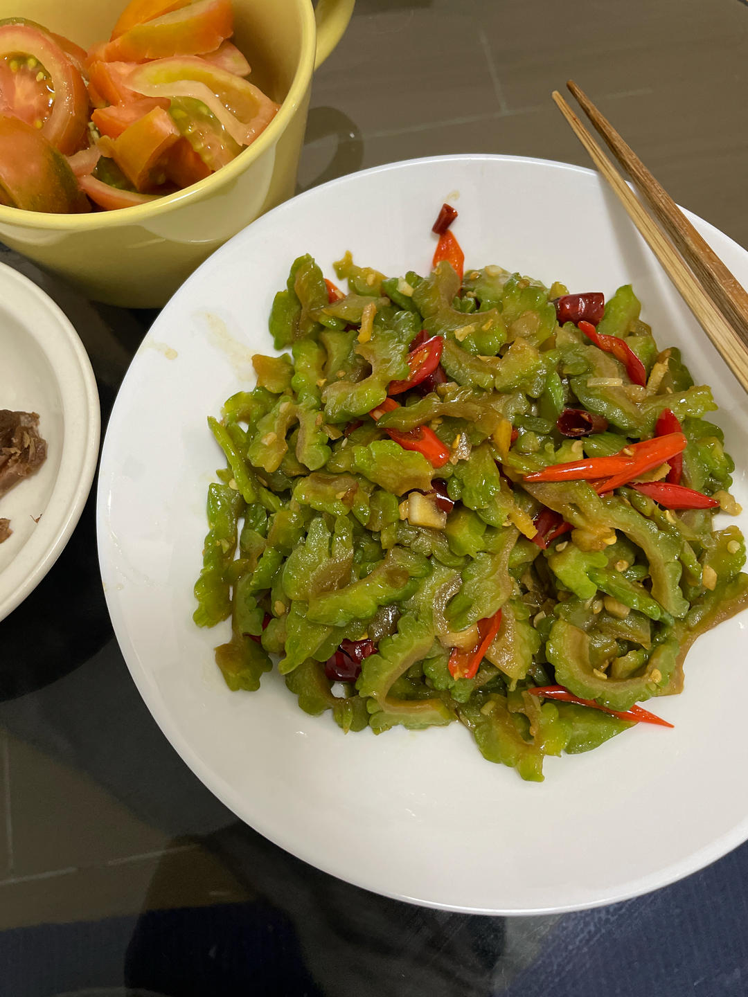 豆豉炒苦瓜
