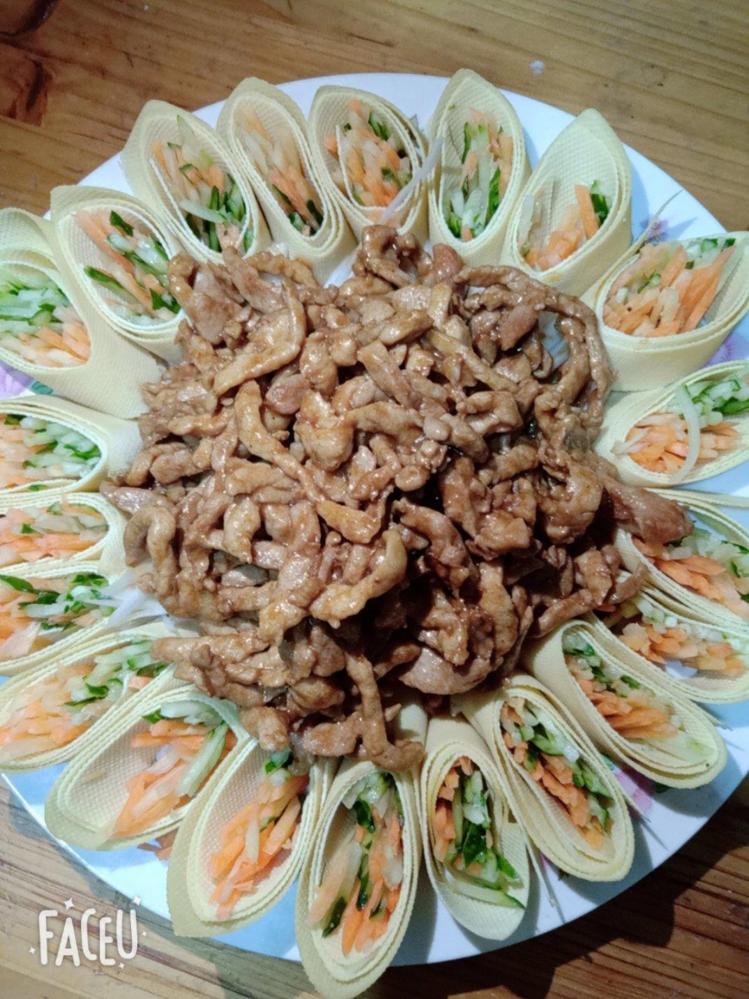 京酱肉丝