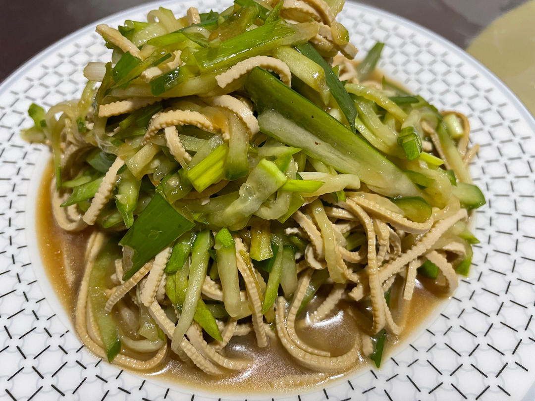 凉拌豆腐丝