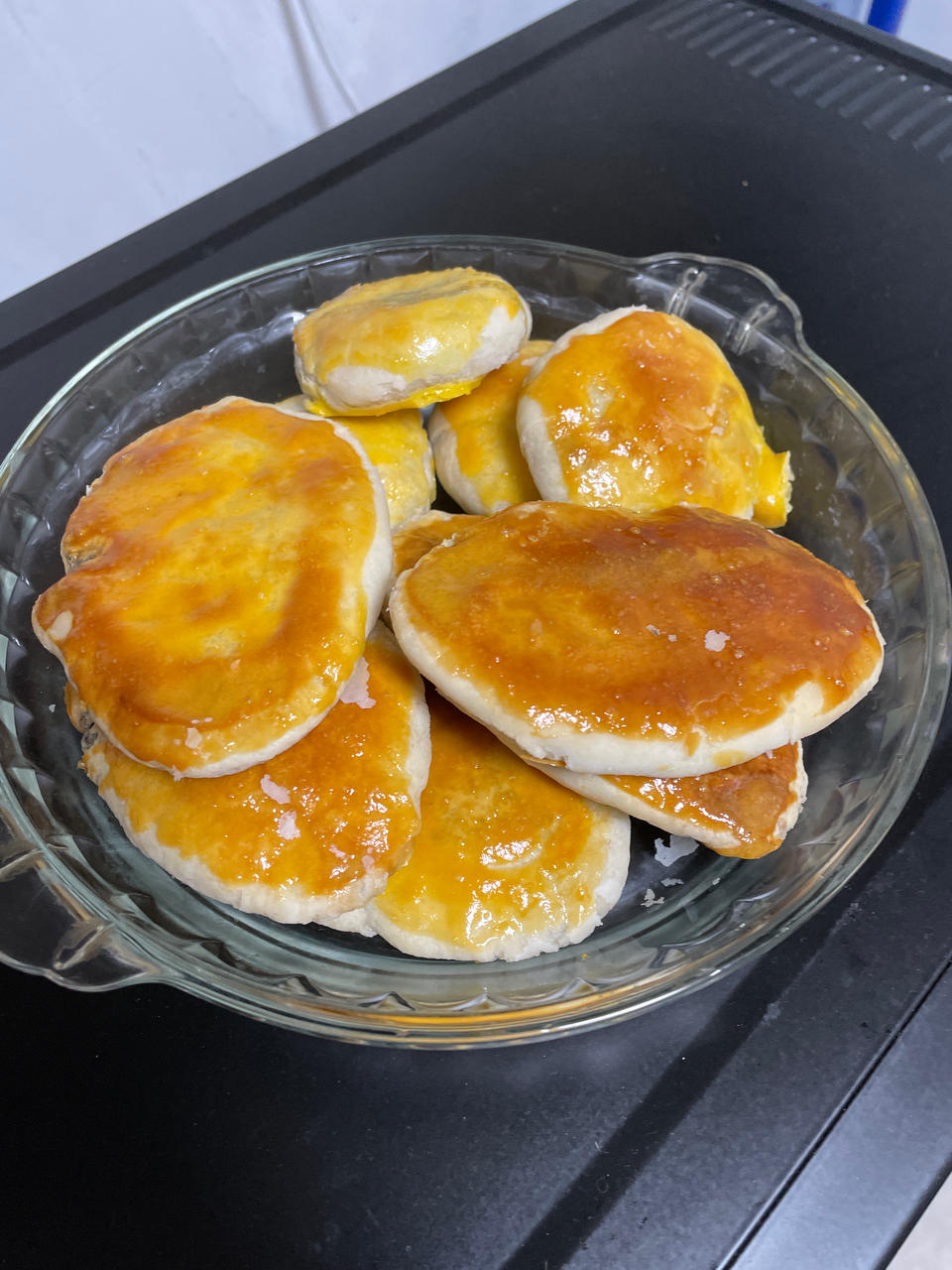酥的掉渣椒盐牛舌饼