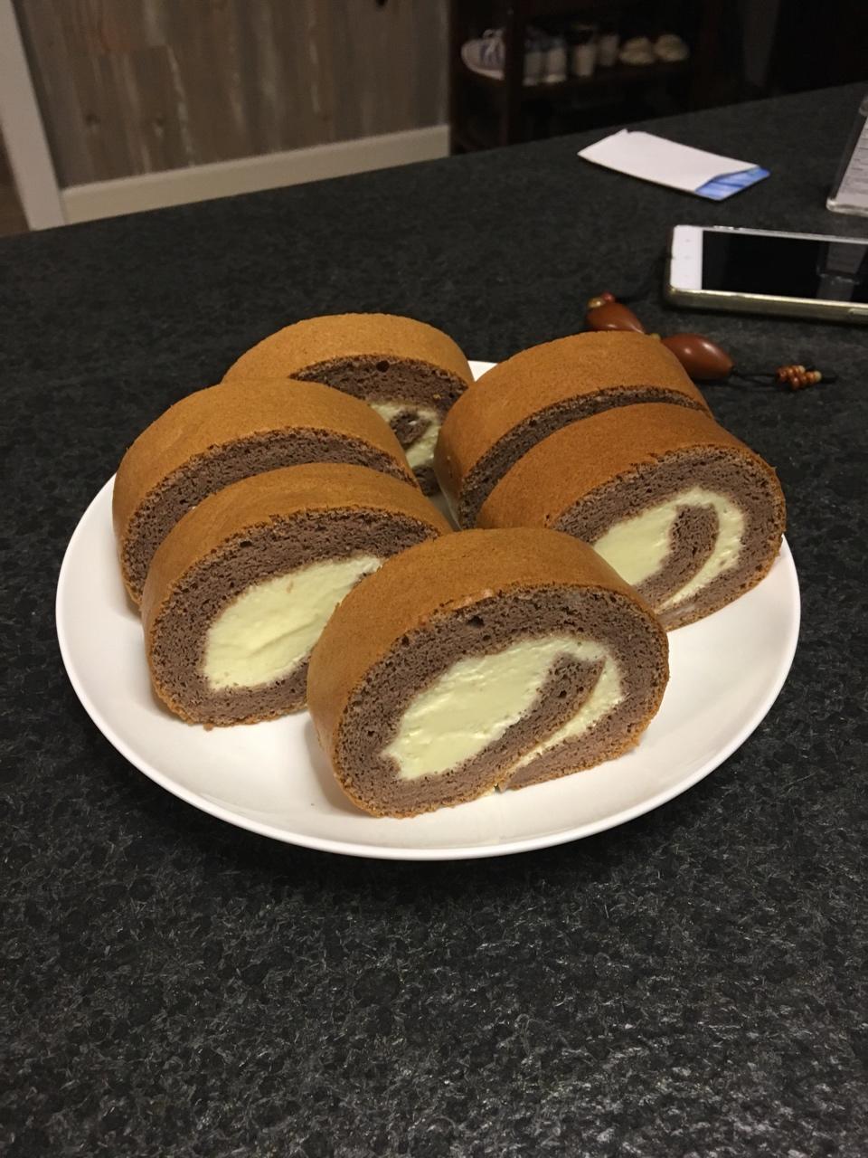 可可蛋糕卷