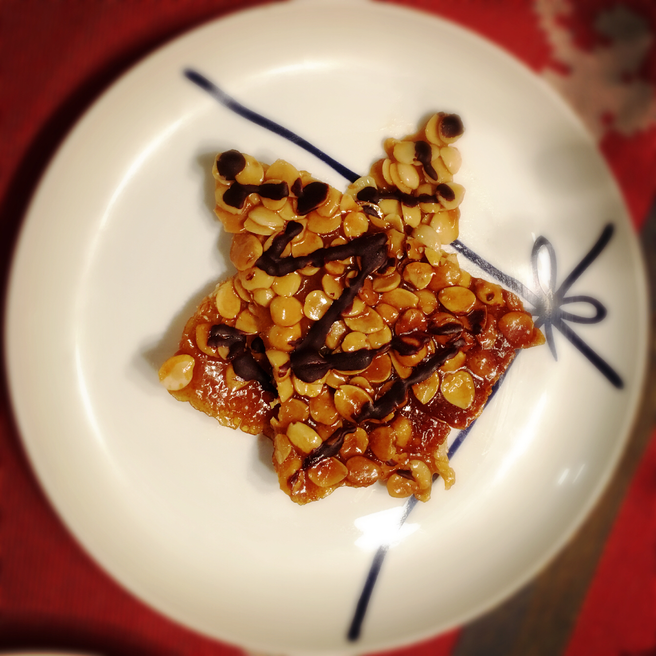 圣诞树造型焦糖杏仁脆片<圣诞节特辑>