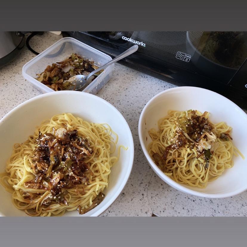 家常葱油制作（绝味葱油面）超详细