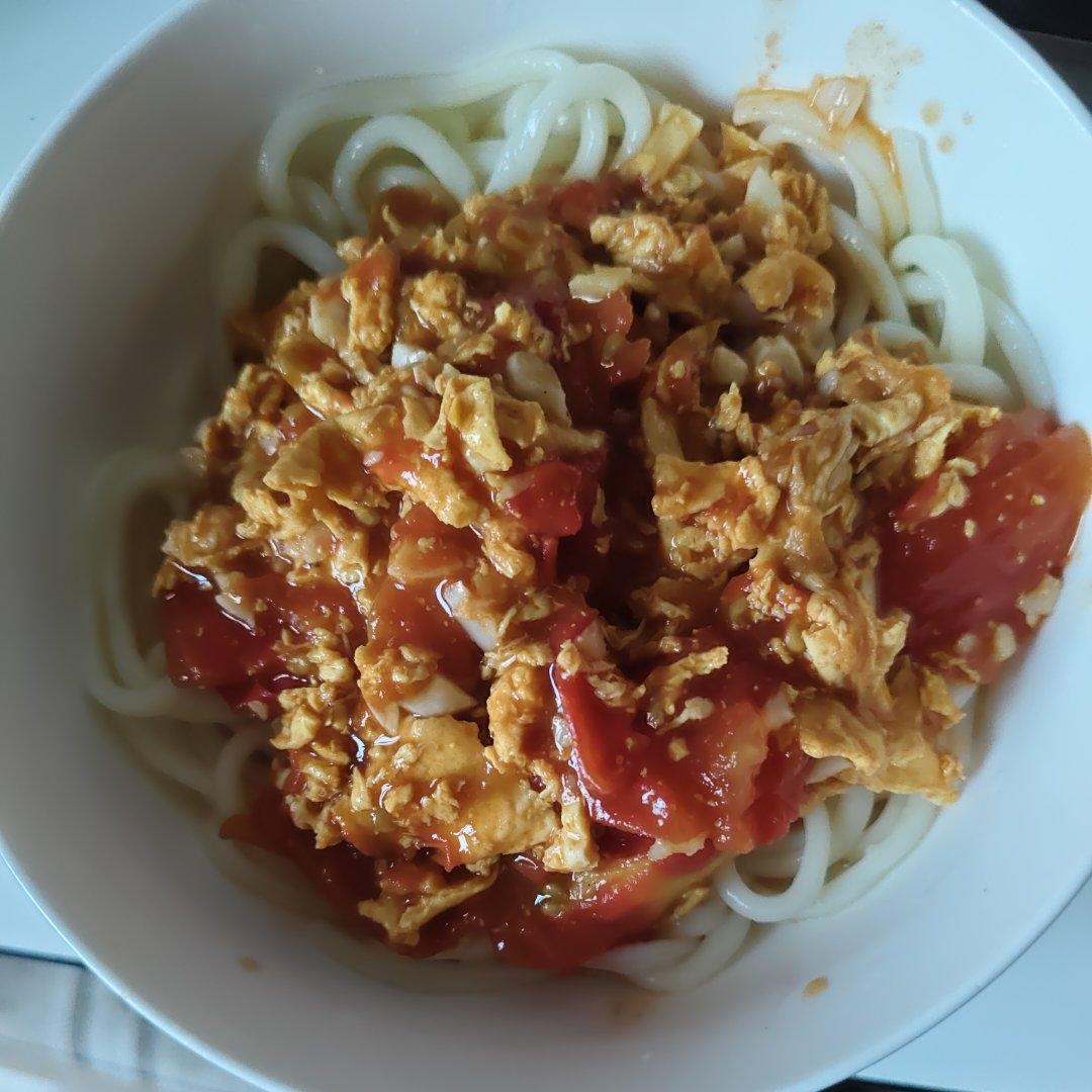 西红柿鸡蛋鸡蛋打卤面
