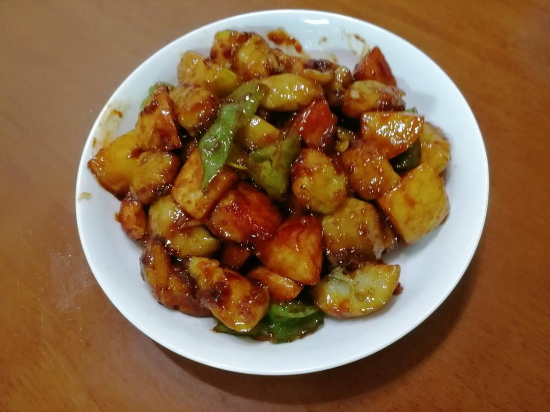 超级下饭的地三鲜