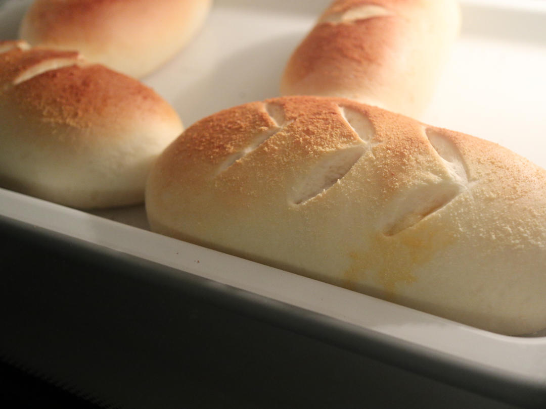 芝士新奥尔良鸡肉软欧包