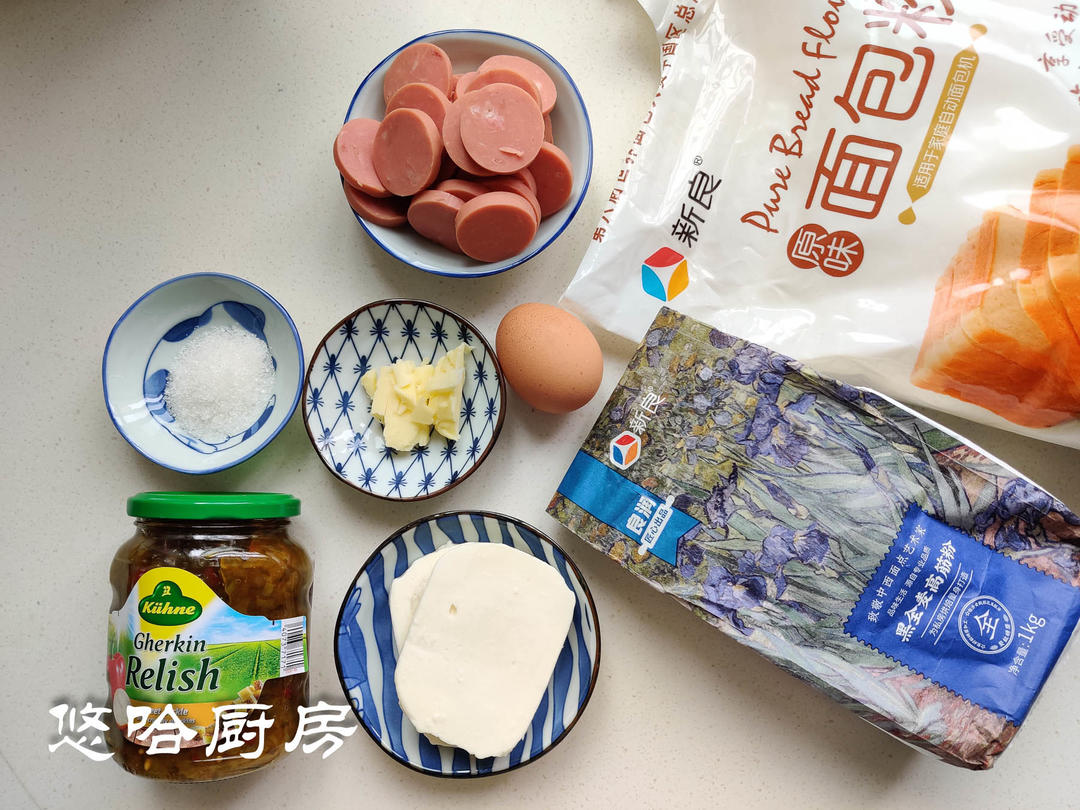 纯奶手撕吐司的做法 步骤1