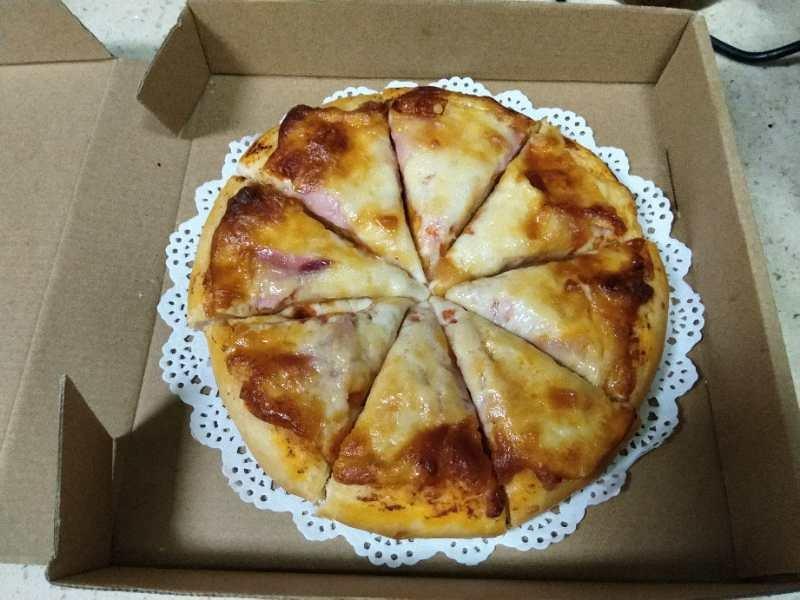 芝士培根火腿披萨Pizza