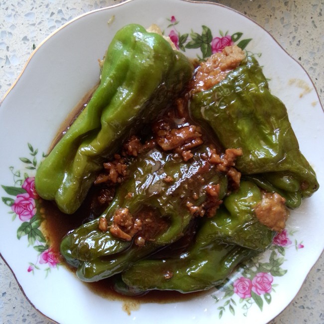 青椒酿肉