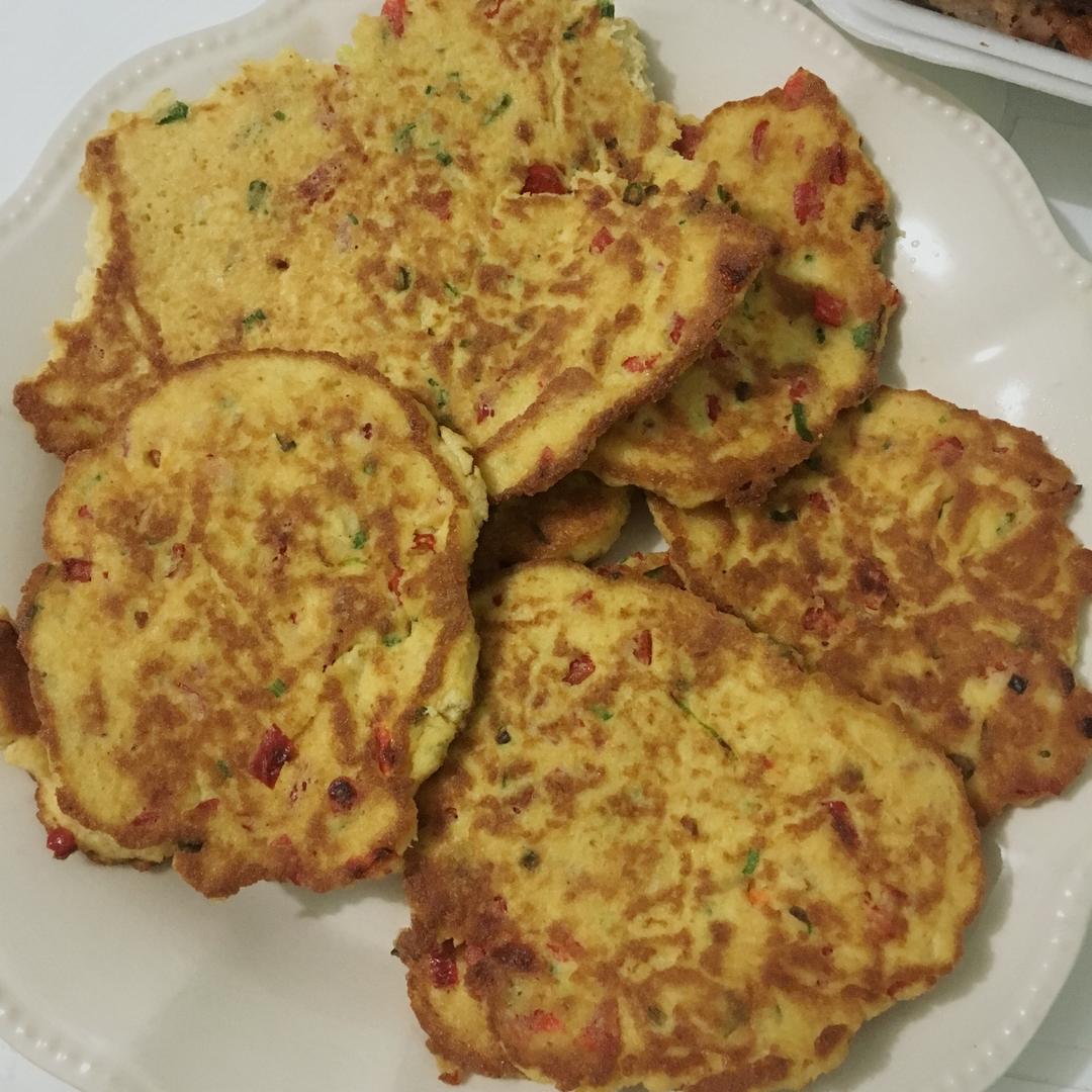 豆腐渣鸡蛋饼