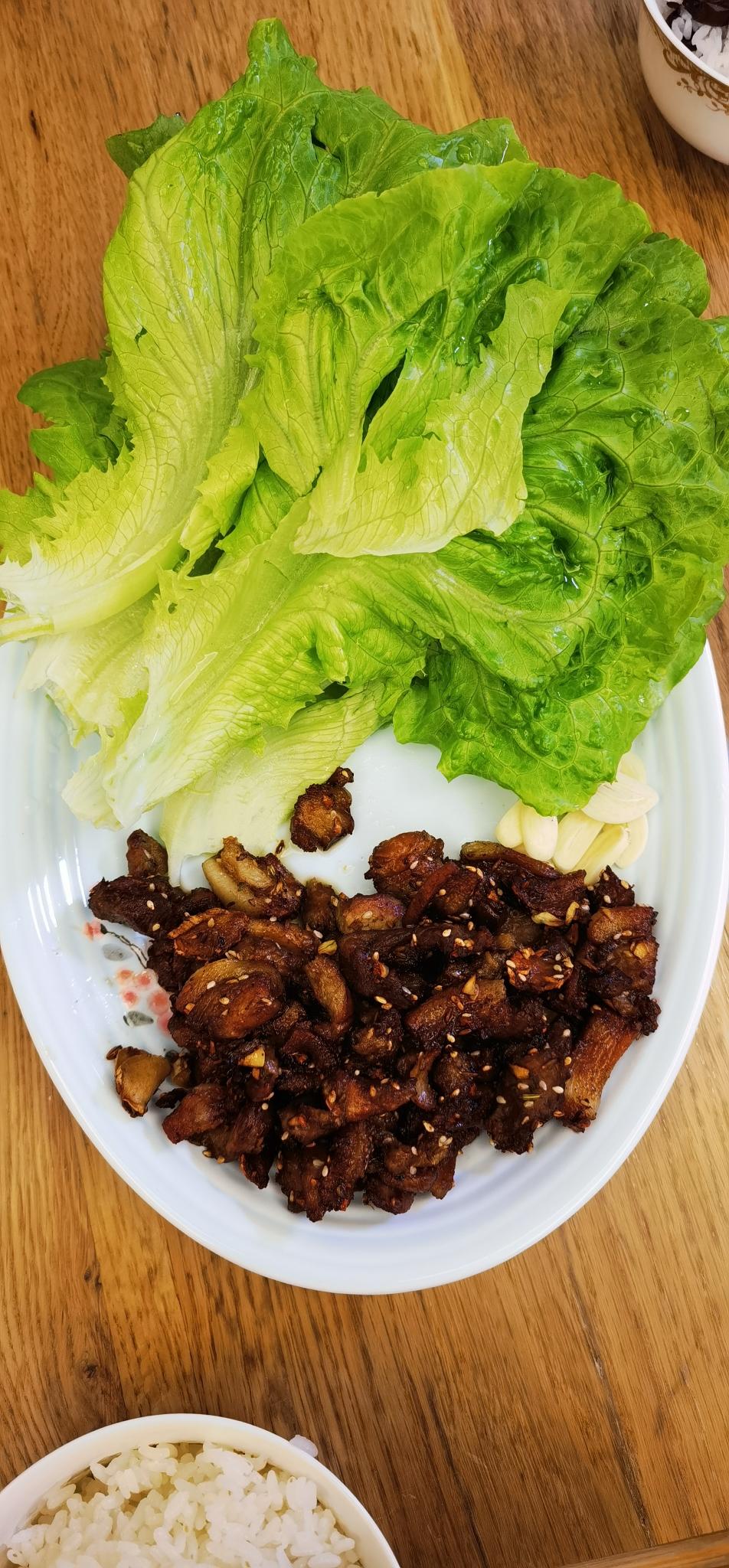 空气炸锅做出烧烤五花肉的做法