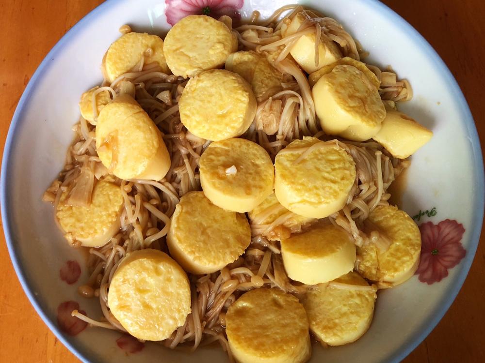 超级下饭菜--金针菇日本豆腐