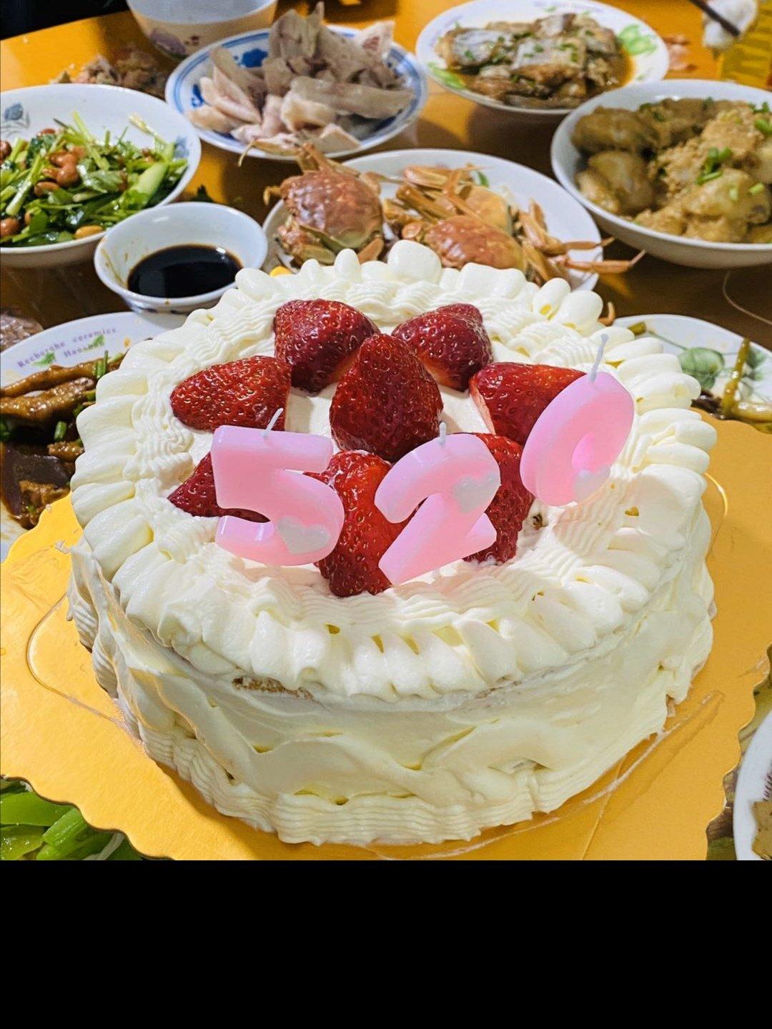 8寸 戚风蛋糕 生日蛋糕胚