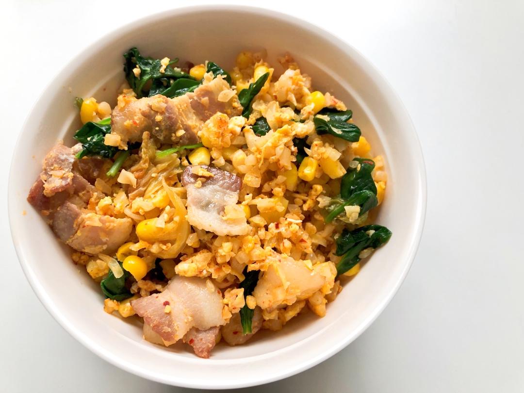 欧阳娜娜同款｜无米蛋炒饭，减肥妹子必学