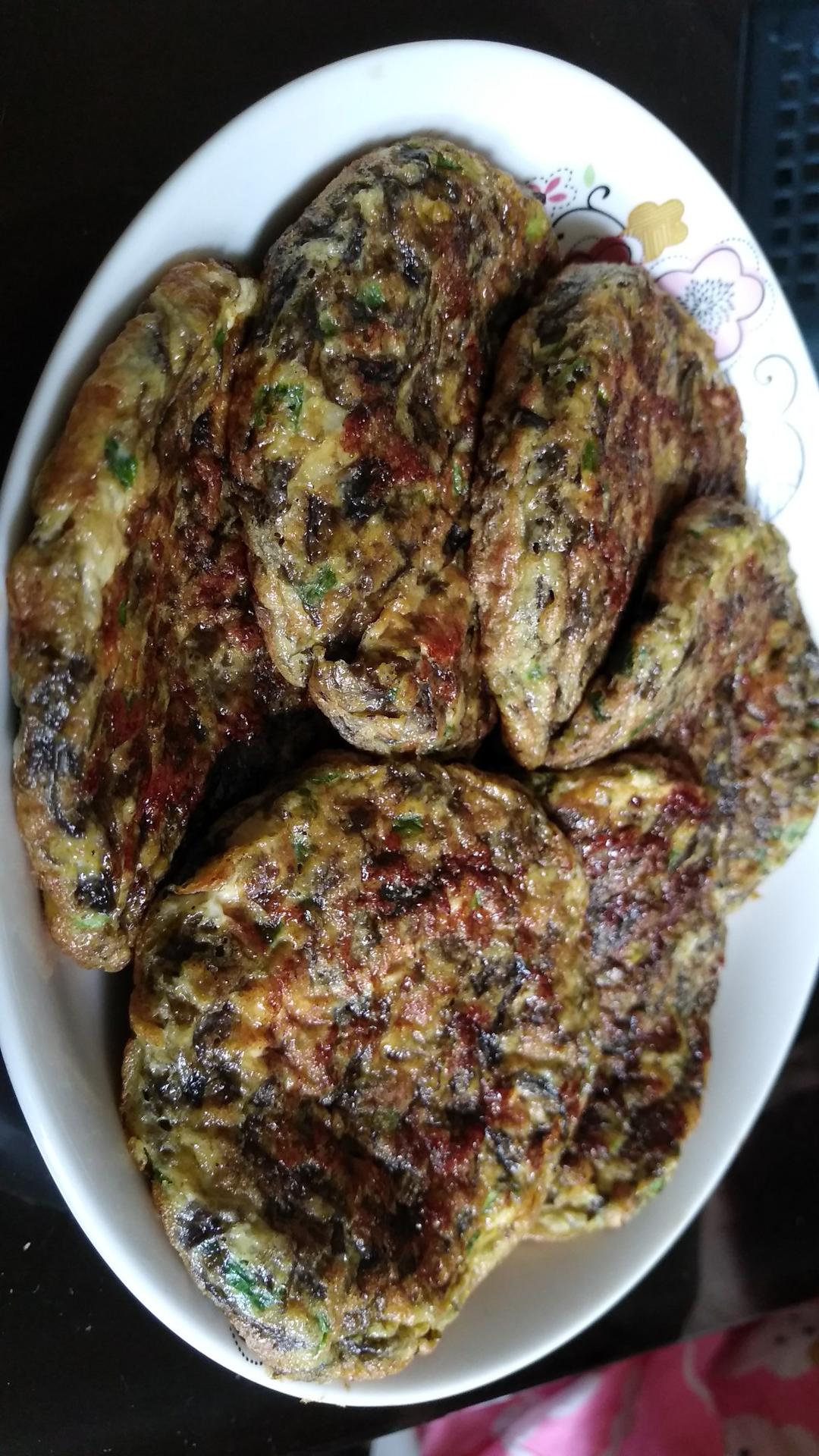 不费力赢很大的紫菜煎蛋，焦嫩鲜香，上桌秒光！