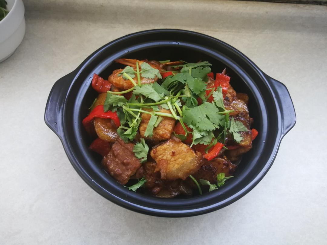 干锅土豆片
