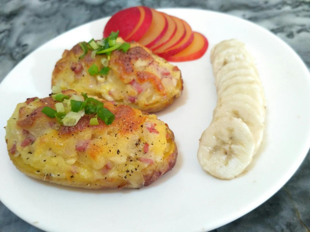 培根芝士焗土豆