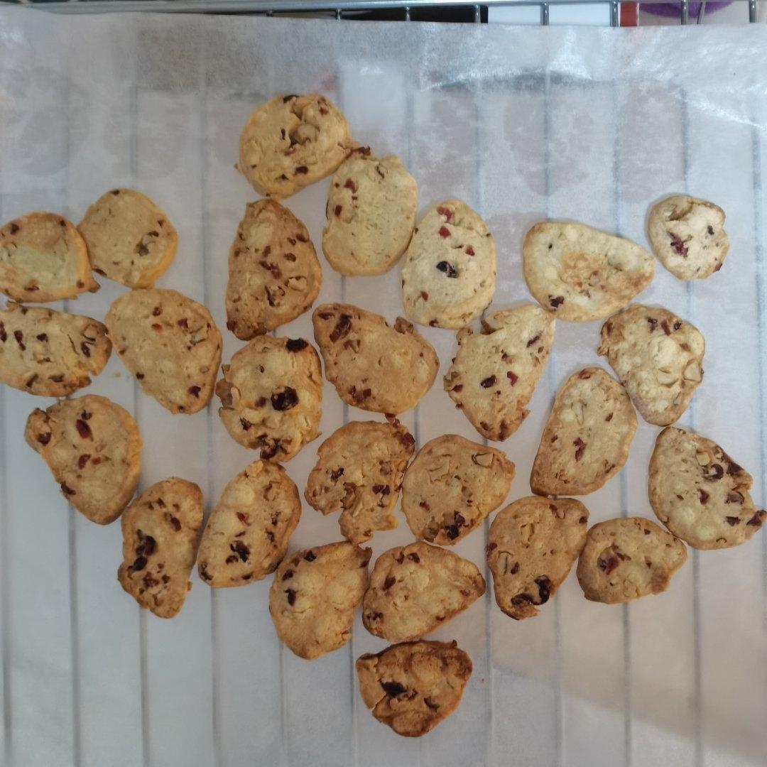 蔓越莓饼干（无需打发）