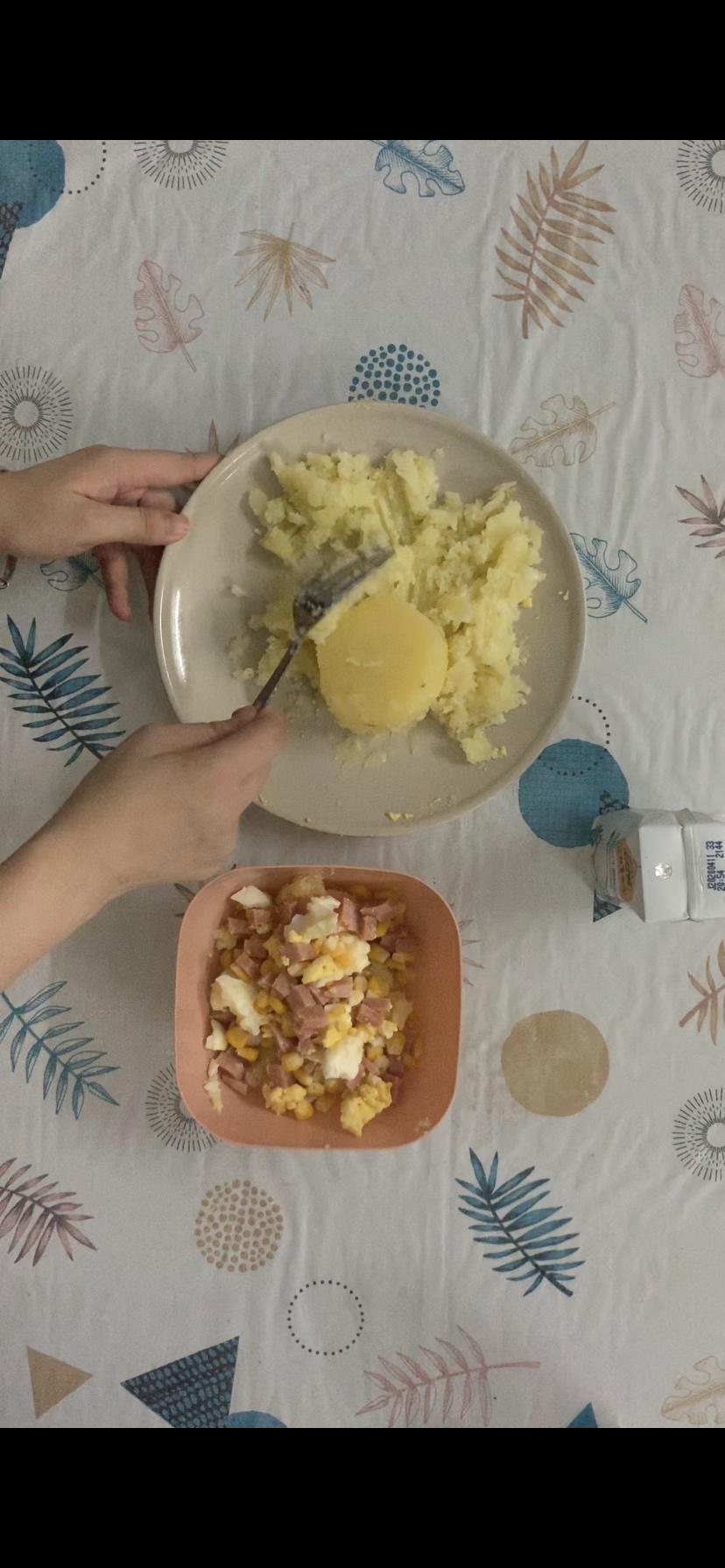 纯奶手撕吐司的做法 步骤1