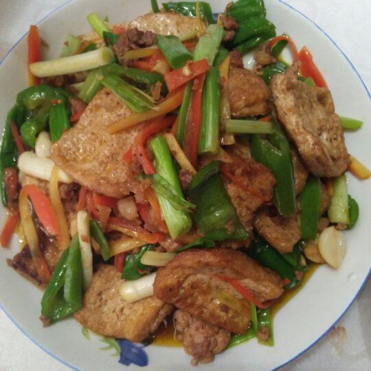 家常豆腐(彩椒版)