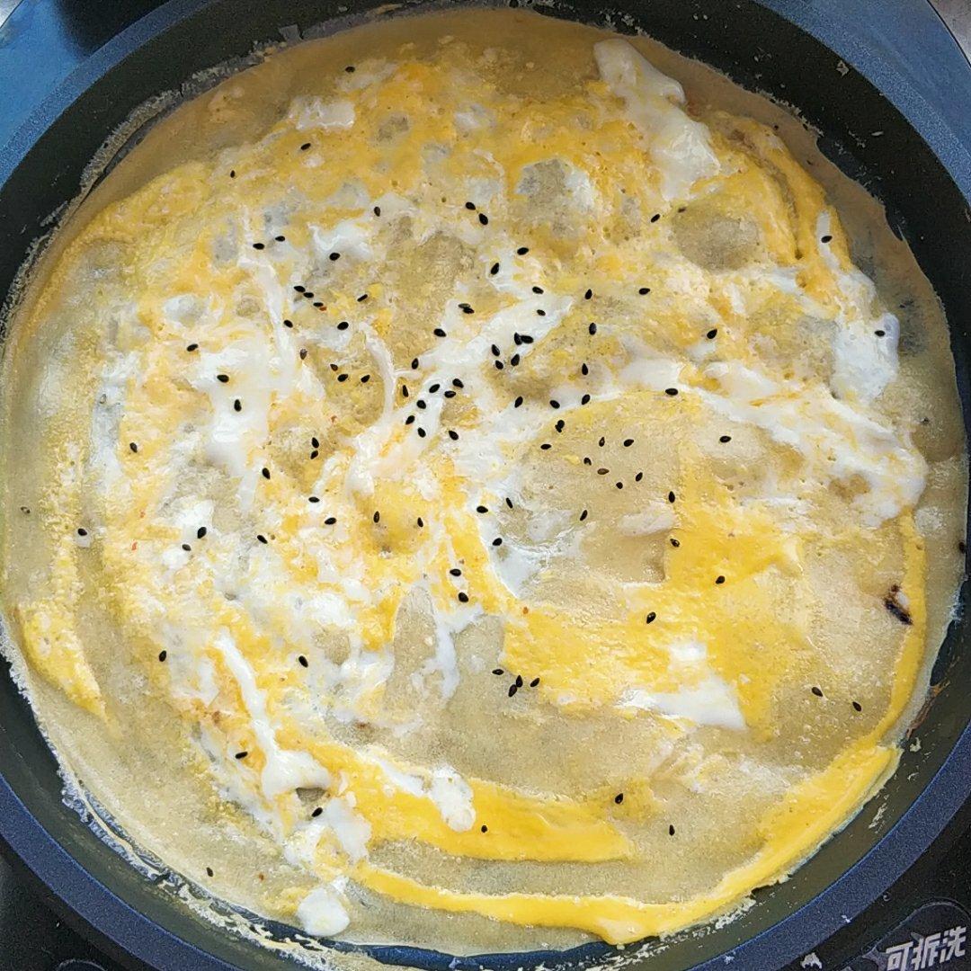 平底锅版煎饼果子