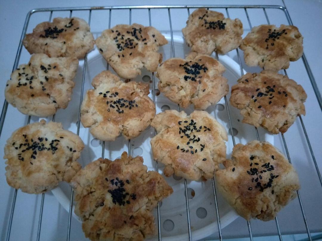 给父母做一份儿时爱吃的“老点心”——桃酥（多动图，孔瑶的食谱）