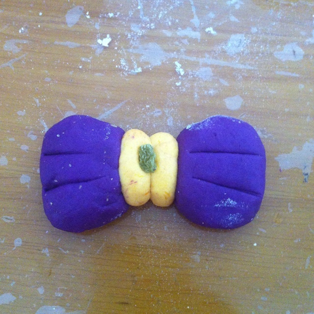 南瓜、紫薯小饼的做法 步骤8