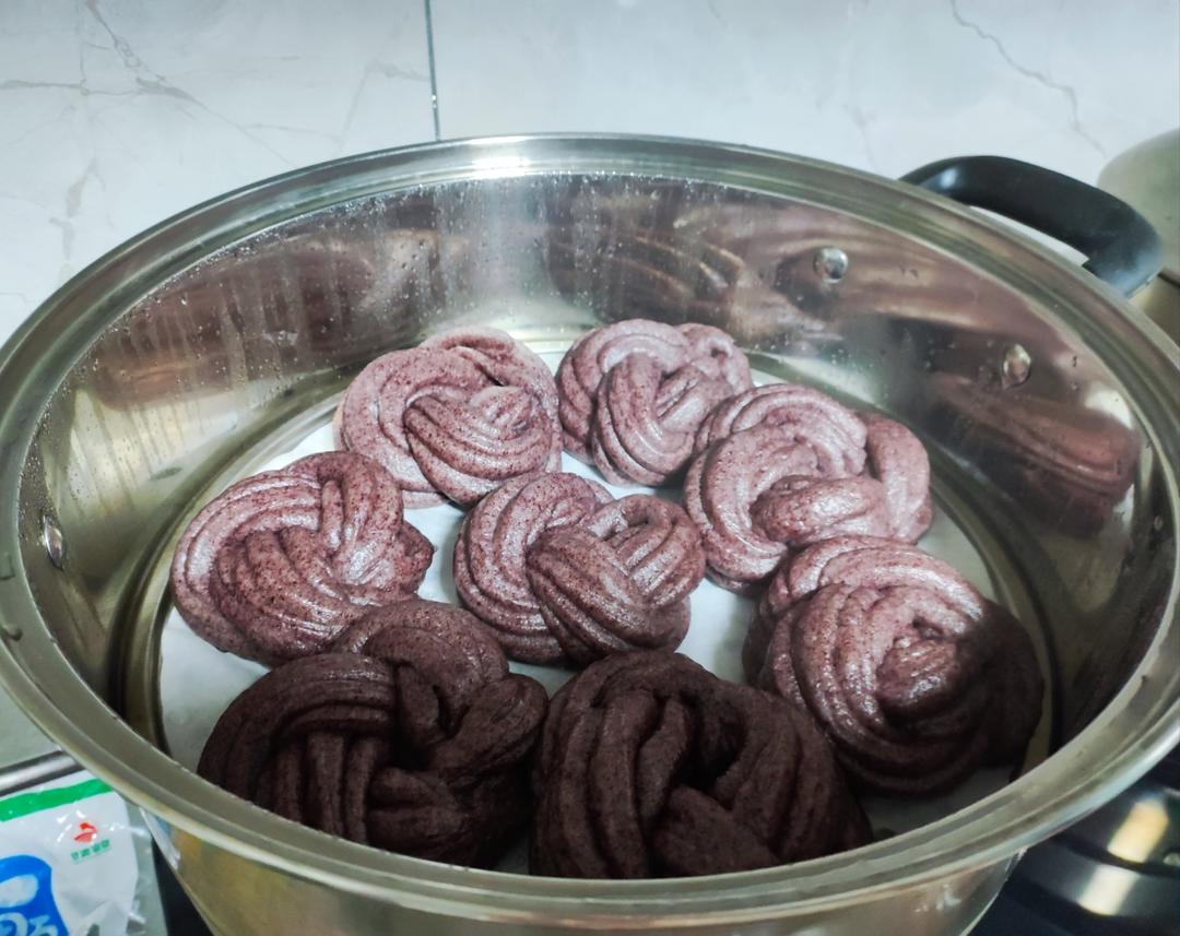 超详细黑米馒头
