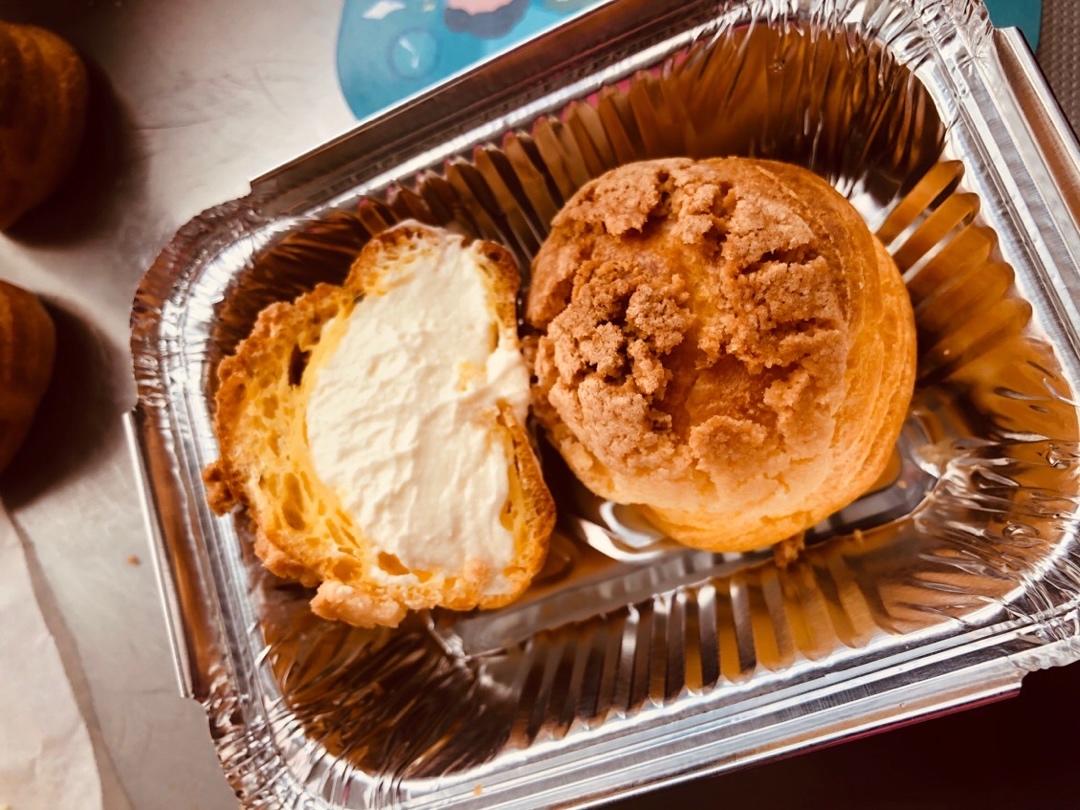 十分美味的酥皮泡芙