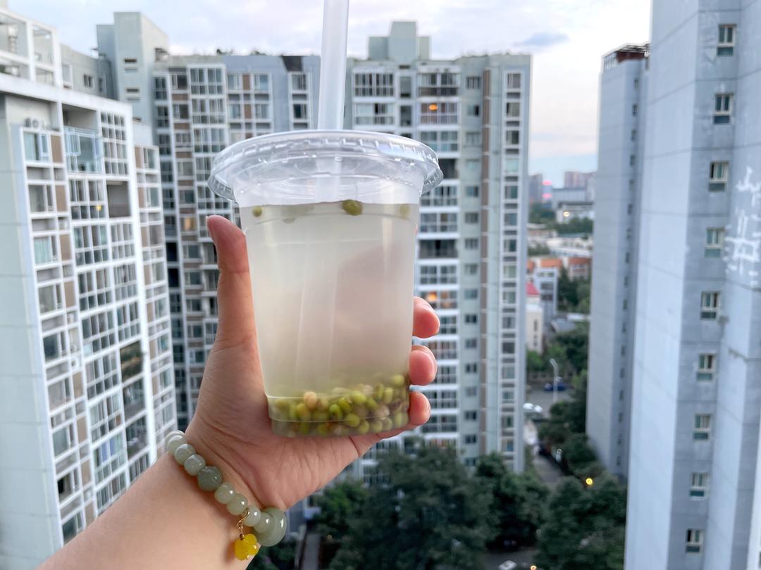 夏日神饮薄荷绿豆汤