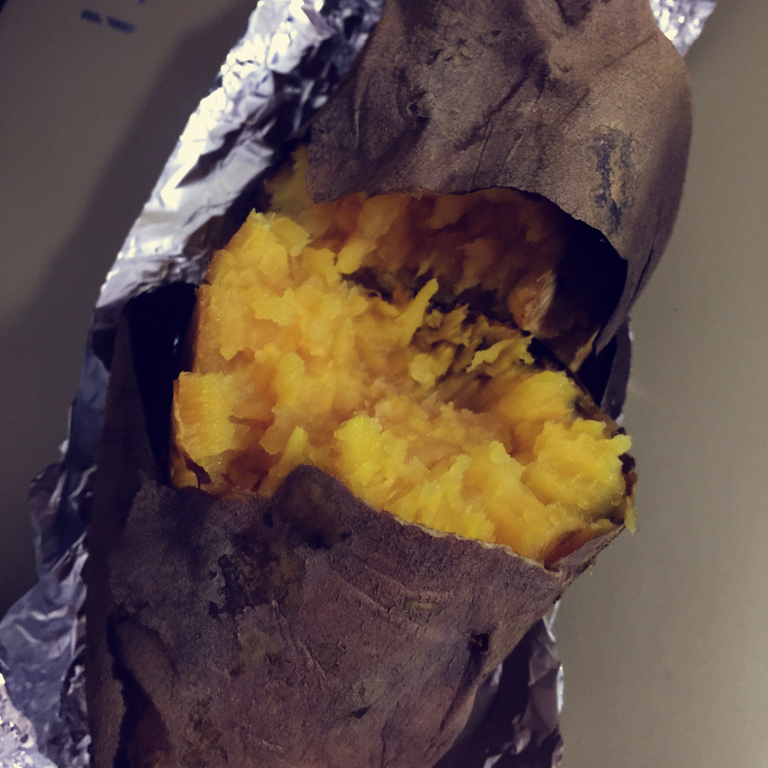 烤地瓜（烤箱初试）