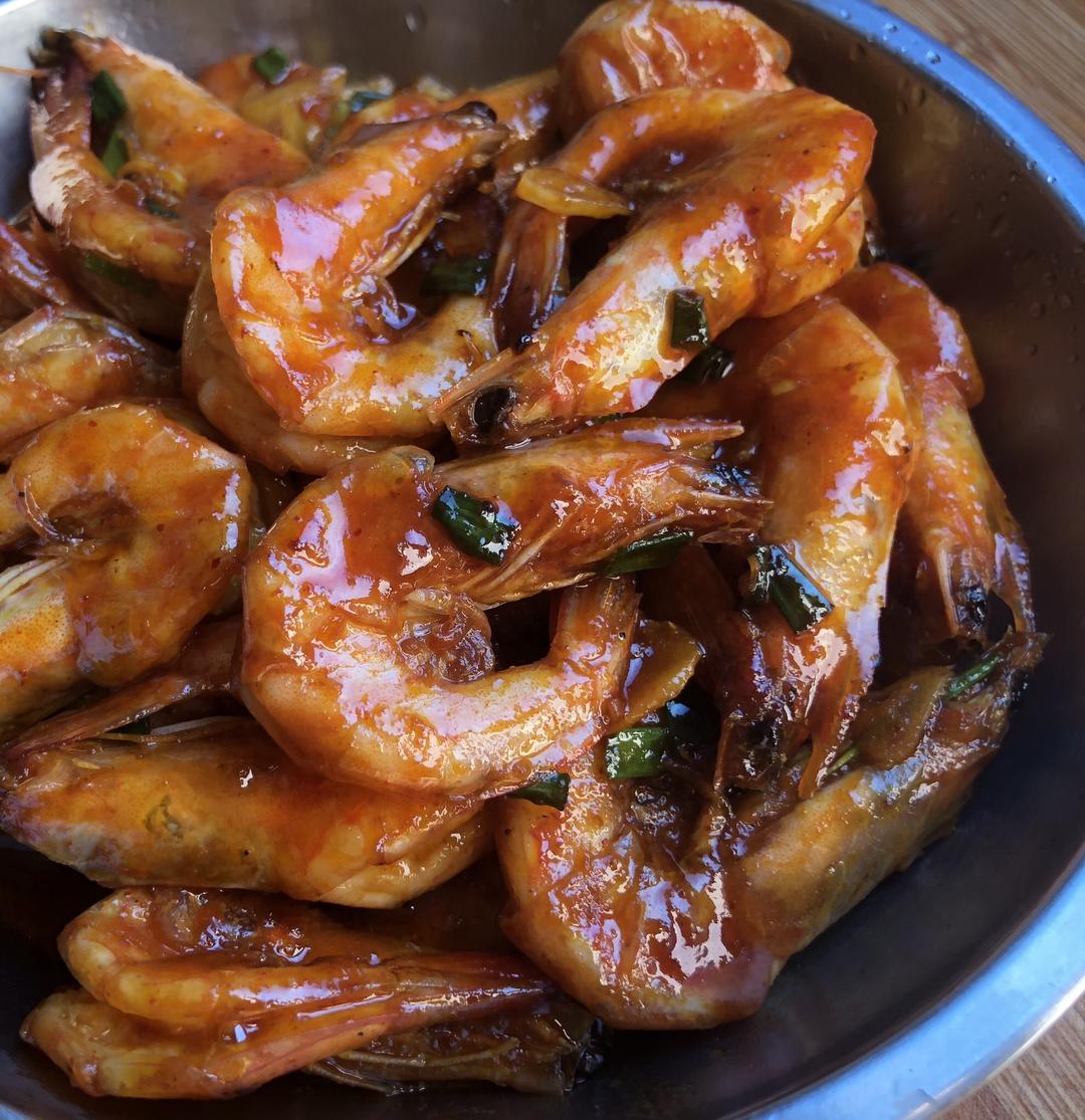 油焖大虾的做法